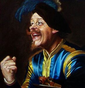 Laughing Man by Van Honthorst.